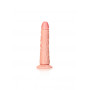 Fallo con ventosa piccolo vaginale anale realistico slim dildo 15.5 cm rosa