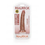 Fallo piccolo con ventosa realistico vaginale anale slim dildo 15.5 cm tan