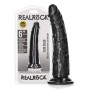 Fallo realistico con ventosa piccolo vaginale anale slim dildo 15.5 cm nero