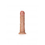 Fallo realistico piccolo grosso anale vaginale con ventosa curved dildo 15.5 cm tan