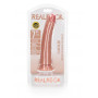 Fallo piccolo con ventosa realistico vaginale anale Slim Dildo 18 cm pink