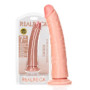 Fallo piccolo con ventosa realistico vaginale anale Slim Dildo 18 cm pink