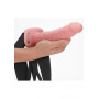 fallo realistico vaginale indossabile dildo cavo anale Hollow Strap-on without Balls - 8'' / 20,5 cm - Flesh