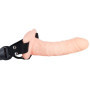 Vibratore cavo vaginale anale indossabile easy rider strap-on