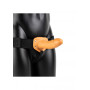 Dildo vaginale realistico fallo anale cavo indossabile Hollow Strap-on without Balls - 6'' / 15,5 cm - Tan