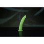 Dildo realistico piccolo con ventosa vaginale anale Slim Dildo Suction glow in the dark