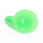 Dildo vaginale anale con ventosa realistico Slim Dildo Suction Cup glow in the dark