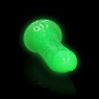 Dildo vaginale anale con ventosa realistico Slim Dildo Suction Cup glow in the dark