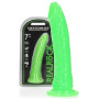 Dildo vaginale anale con ventosa realistico Slim Dildo Suction Cup glow in the dark