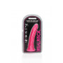 Dildo grande con ventosa anale vaginale realistico Slim Dildo Suction Cup glow in the dark pink