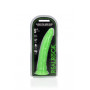 Dildo vaginale anale con ventosa Slim Dildo Suction Cup Neon Green