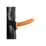 fallo vaginale cavo dildo realistico anale indossabile Hollow Strap-on without Balls - 8'' / 20,5 cm - Tan