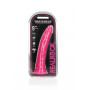 Dildo realistico  vaginale anale con ventosa Slim Dildo Suction Cup GitD 22,5 cm Neon Pink