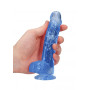 Pene finto con ventosa fallo vaginale anale piccolo dildo realistico strapless