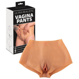 Boxer in silicone realistico con vagina ano finto Ultra Realistic Vagina Pants