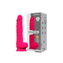 Dildo MAXI vaginale anale in silicone realistico con ventosa Model 1 38 cm pink