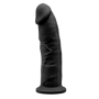 Dildo MAXI vaginale anale in silicone realistico Model 2 22.8 cm black