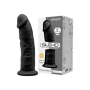 Dildo MAXI vaginale anale in silicone realistico Model 2 22.8 cm black