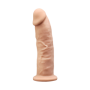 Dildo MAXI vaginale anale con ventosa in silicone realistico Model 2 19 cm