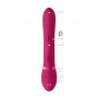 Vibratore rabbit per punto G in silicone vaginale clitoride amoris fucsia