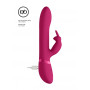 Vibratore rabbit per punto G in silicone vaginale clitoride amoris fucsia