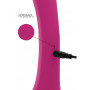 Vibratore rabbit per punto G in silicone vaginale clitoride amoris fucsia