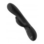 Vibratore rabbit vaginale clitoride in silicone Cato Pulse G-spot nero