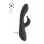 Vibratore rabbit vaginale clitoride in silicone Cato Pulse G-spot nero