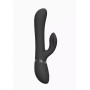 Vibratore rabbit in silicone vaginale clitoride per punto G Chou nero