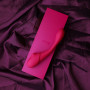 Vibratore vaginale per punto G in silicone succhia clitoride Ended Pulse Wave Air-Wave Bendable Vibrator Pink