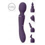 Vibratore wand vaginale in silicone anale Nami Purple