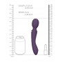 Vibratore wand vaginale in silicone anale Nami Purple