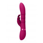 Vibratore rabbit in silicone Stimulating Rings Vibrating G-Spot Rabbit Pink