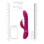 Vibratore rabbit in silicone Stimulating Rings Vibrating G-Spot Rabbit Pink