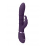 Vibratore rabbit in silicone Stimulating Rings Vibrating G-Spot Rabbit Purple