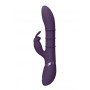 Vibratore rabbit in silicone Stimulating Rings Vibrating G-Spot Rabbit Purple