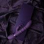 Vibratore rabbit in silicone Stimulating Rings Vibrating G-Spot Rabbit Purple