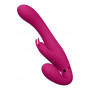 Vibratore rabbit indossabile vaginale clitoride strapless Suki- Pink