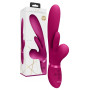 Vibratore rabbit Thrusting GSpot Flapper PulseWave Clit Stimulator PinkG