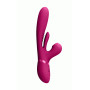 Vibratore rabbit Thrusting GSpot Flapper PulseWave Clit Stimulator PinkG