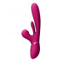 Vibratore rabbit Thrusting GSpot Flapper PulseWave Clit Stimulator PinkG