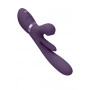 Vibratore rabbit Thrusting GSpot Flapper PulseWave Clit Stimulator Purple