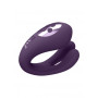 Vibratore vaginale per slip in silicone Triple Action Vibator with Clitoral Pulse Wave Purple
