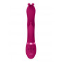 Vibratore vaginale rabbit in silicone Triple Action Vibrating Rabbit with PulseWave Shaft Pink