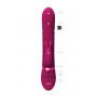 Vibratore rabbit in silicone per punto G Vibrating and Rotating Beads G-Spot Rabbit Pink