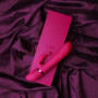 Vibratore rabbit in silicone per punto G Vibrating and Rotating Beads G-Spot Rabbit Pink