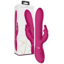 Vibratore rabbit per punto G in silicone vaginale clitoride amoris fucsia