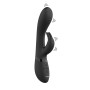 Vibratore rabbit vaginale clitoride in silicone Cato Pulse G-spot nero