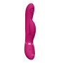 Vibratore rabbit in silicone vaginale clitoride per punto G Aimi fucsia