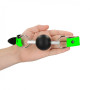 Morso bondage gag ball sadomaso  Solid Ball Gag - Glow in the Dark - Neon Green/Black